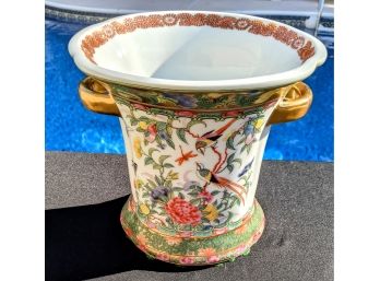 Vintage Oriental Porcelain Floral Motif