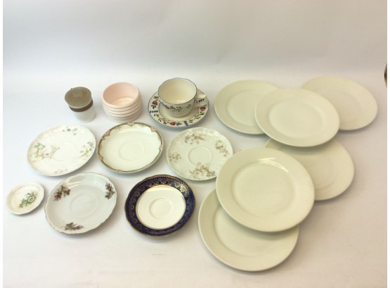 Mixed Lot Plates Dishes