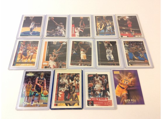 Mixed Lot NBA Basketball Cards Stockton Mutombo David Robinson Reggie Miller (Lot7)