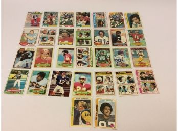 Mixed Lot Topps NFL Football Cards Ron Jaworski Tom Dempsey Ken Houston  (lot50)