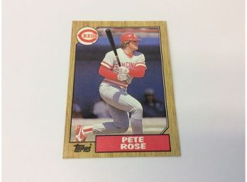 Pete Rose Topps #200 Baseball Card
