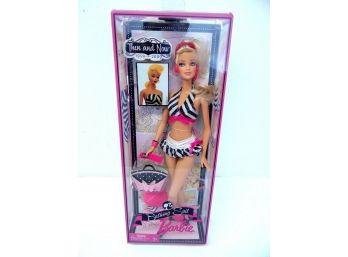Barbie Then And Now 1959-2009 Girl Doll In Package Mattel 027084757583 Doll