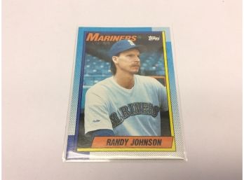 1990 Randy Johnson Mariners Baseball Card Topps #431