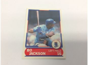 1989 Bo Jackson Score Baseball Card 5