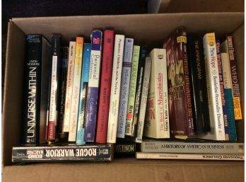Mixed Book Lot #15 Universe Within Rogue Warrior History Of American Business Book Macrobiotics