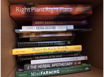 Mixed Book Lot #13 Right Plant Right Place Extra Helping Mini Farming Mechanics Of The Mind