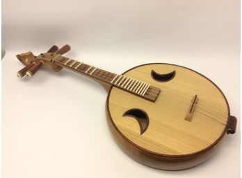 Chinese Da Ruan Stringed Musical Instrument