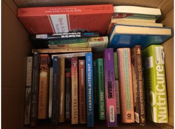 Mixed Book Lot #14 Nutricure Learning Astrology Im Still Here Golden Son