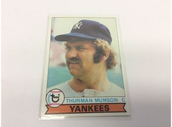 1979 Topps #310 Thurman Munson Baseball Card