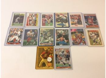 Mixed Lot NFL Football Cards Young Elway Montana Monk (Lot4)