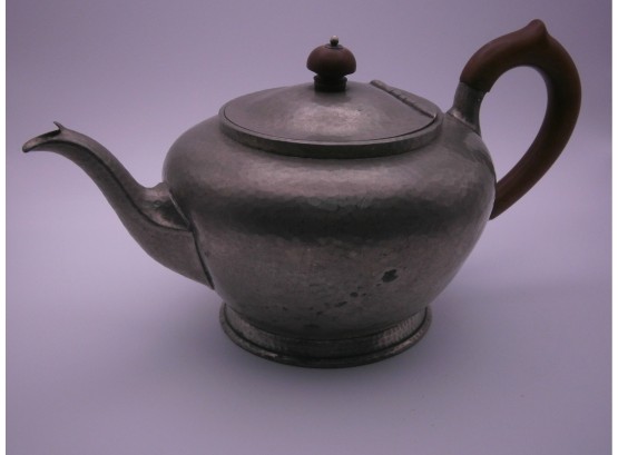 Arts & Crafts English Hampden Pewter Teapot