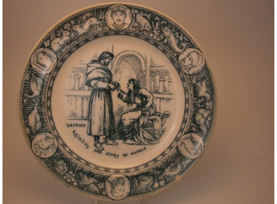 Vintage 'IVANHOE' Plate By Wedgwood
