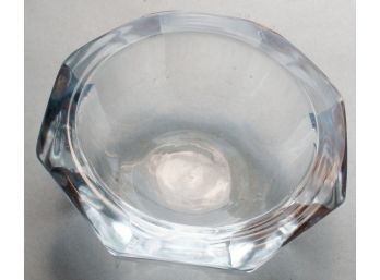 Orrefors Glass Ashtray Made In Sweden