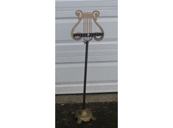 Antique Solid Brass Adjustable Music Stand