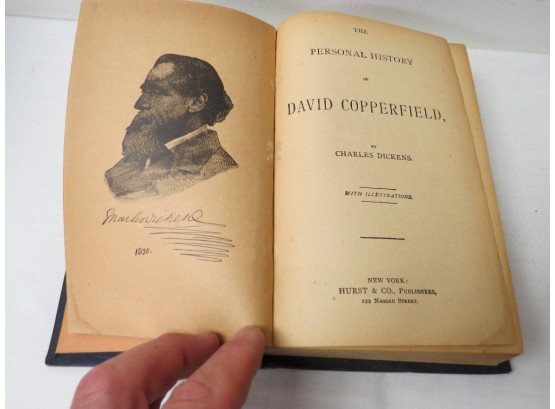 The Personal History Of David Copperfield By Charles Dickens, Arlington Edition C. 1890