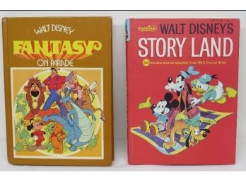Pairing Of Children's Walt Disney Books By Golden Press