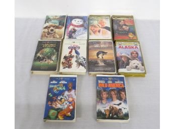 A Lot Of Warner Bros. & Columbia Tri - Star VHS Family Movies