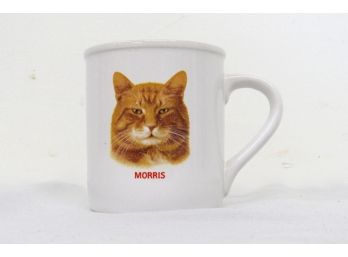 Vintage 1970s Promotional Morris The Cat Mug