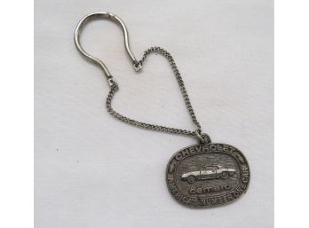 1967/68 Chevrolet Camaro Dealership Promotional Key Chain Item - Given Out In 1968 To Customers