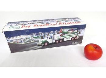 2002 Hess Truck, New In Box - Vintage Toy Truck & Airplane - Your Flights Not Cancelled This Time!