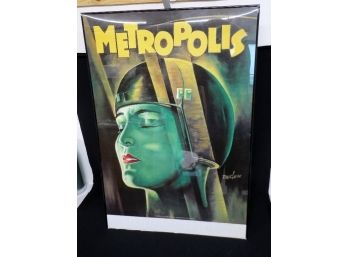 Kurt Degen, Germany - Art Deco Metropolis Poster 36' X 27' In Size.  Poster Only