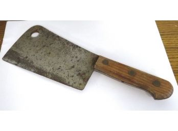 Vintage S.I. Moss & Co. Hand Forged Meat Cleaver