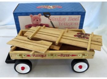 1998 Stake Bed Wagon By Flexible Flyer- New Old Stock - Lot 1