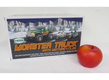 2007 Hess Monster Truck W/Offroad Motorcycles - Hit The Trails