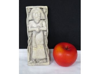 Medieval Style Jesus Cast Figure On Cross - Made In Lebanon