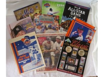 Grouping Of  Major & Minor League Baseball Memorabilia