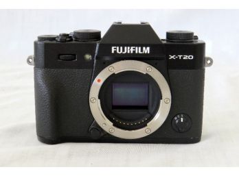 Fujifilm X - T20 Mirrorless Digital Camera Body , Battery & Battery Charger Only