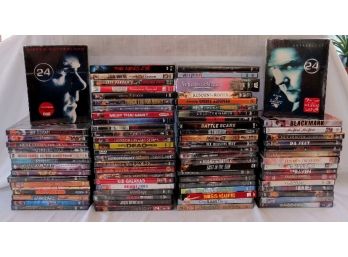 Fantastic Lot Of Over 80 New Unopened DVDs!