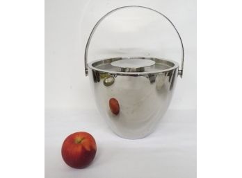 Danish Modern Style Stainless Steel Ice Bucket With Lid