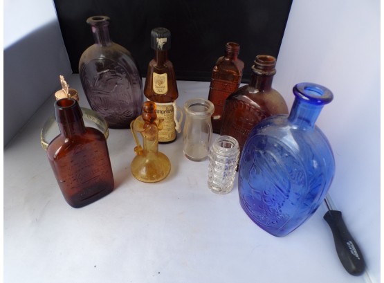 Vintage Bottle Lot Of 10