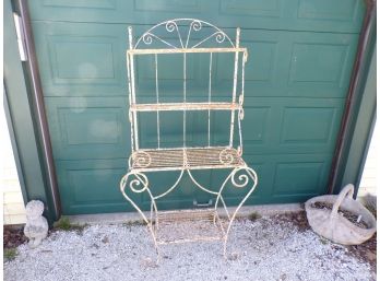 Ornate Iron  Large Plant Stand
