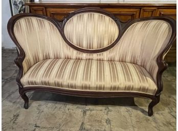 Elegant Pin Striped Sofa