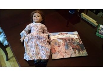 American Doll W/book