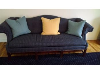 Wood Framed Sofa By Hickory Chair - W/pillows