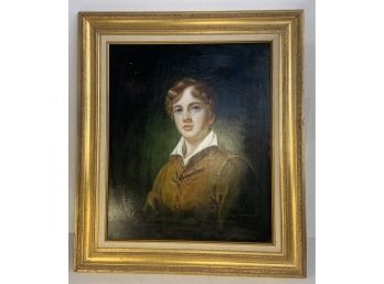 S. Reynolds Oil Painting In Frame