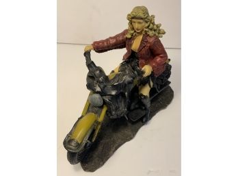 Motor Cycle Mama Figure