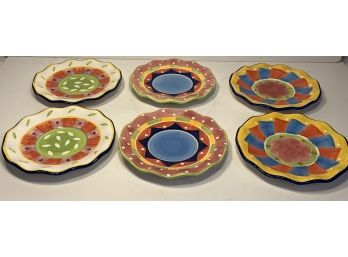 Decorative Colorful Plates-Bella Casa