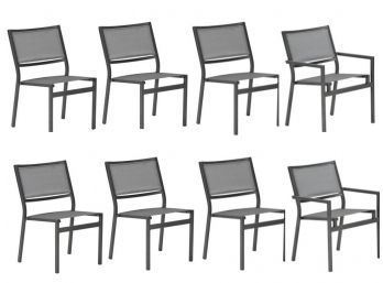 8 Tropitone Outdoor Chairs Excellent Condition - Purchased In 2020!