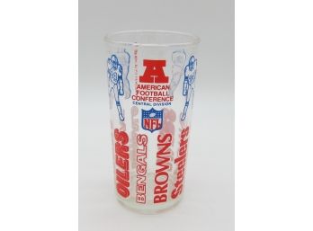 Welch Collector Series 1976 NFL American Football Conference Glass