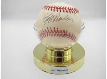 Jeff Reardon Autographed Baseball