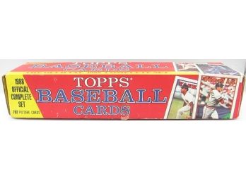 1988 Topps Baseball Cards 700 Plus Picture Cards In This Open Box Set