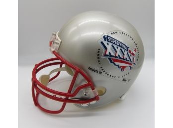 Super Bowl XXXVI  New England Patriots Replica Ridell Helmet