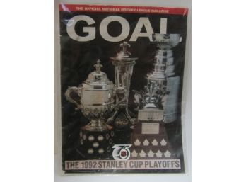Goal Magazine 1992 Stanley Cup Playoffs