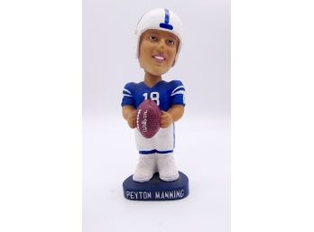 PEYTON MANNING #18 Indianapolis Colts Ceramic Bobblehead Approx 8 Inches Tall