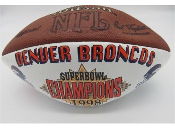 Small Denver Broncos Superbowl Champions 1998 Football