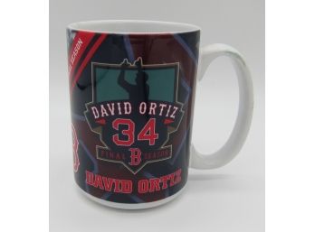 Boston Red Sox  David Ortiz #34 Coffee Mug  Final Season